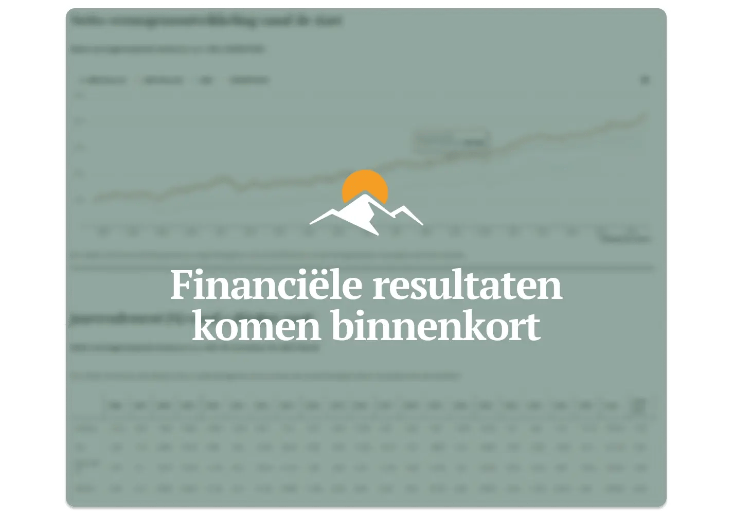 groenvermogen_rendement_Tot nu toe behaalde rendementen